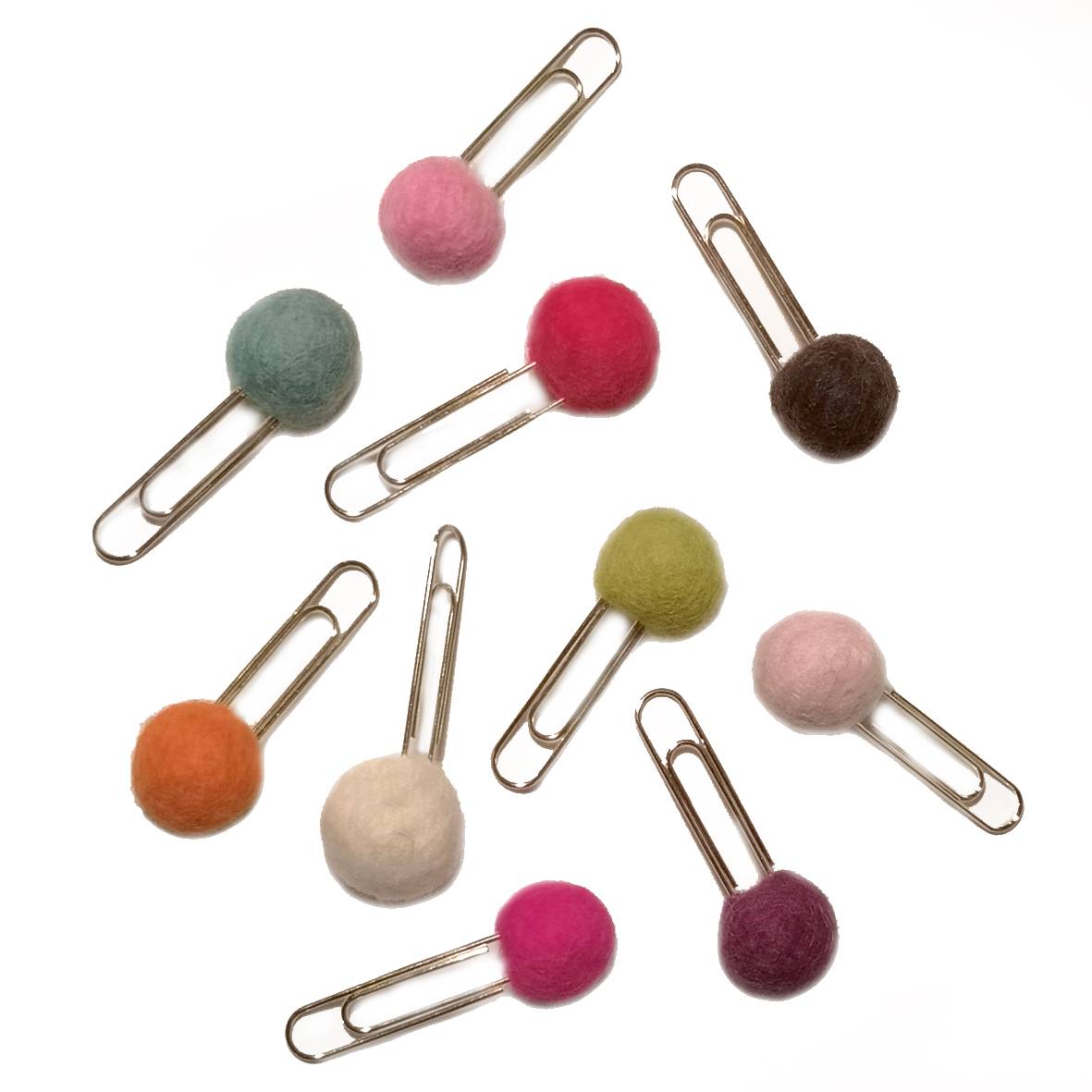 Pompon clips